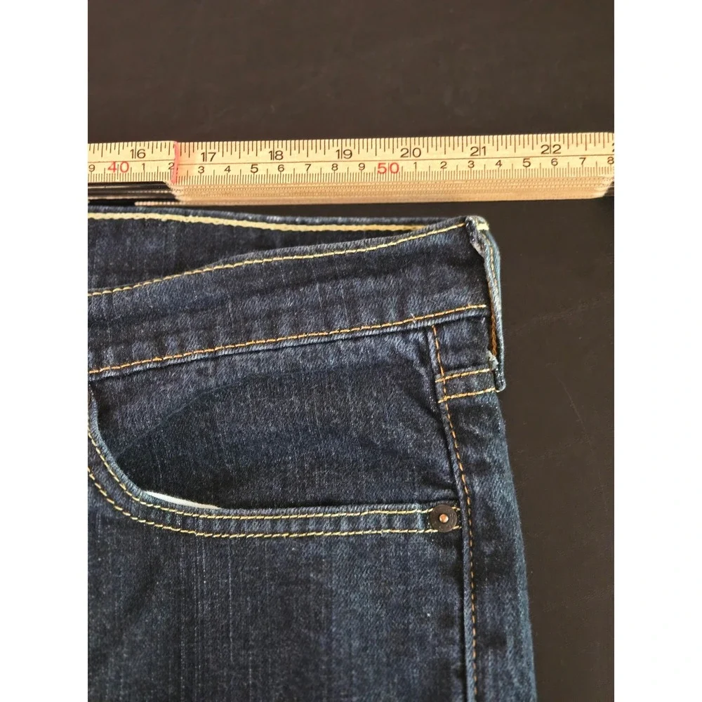 Levis 541 Mens 42x30 Athletic Taper Jeans Dark Wash Indigo Denim Blue 18181-0025